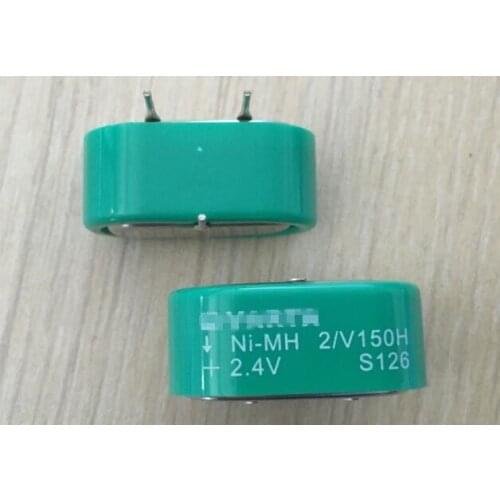 1PCS German battery 2/V150H green 3 foot battery 2.4V 150mAh rechargeable