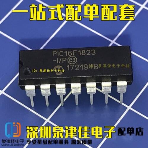 100% Original New PIC16F1823-I/P DIP14