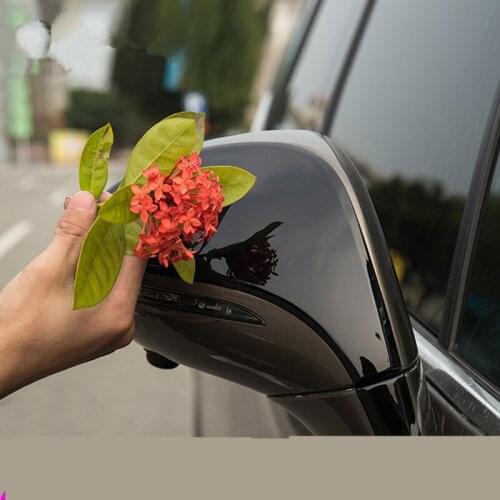 Carbon Fibre /Black 2PCS Rearview Mirro Protective Styling Mouldings For Buick Envision ACA262