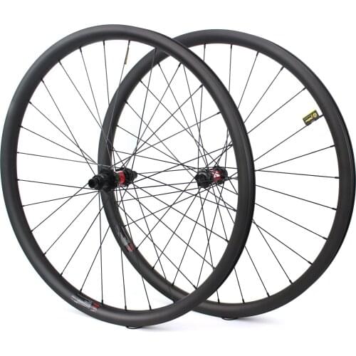 29er mountain bike wheels wheels 28 holes cross-country bicycle 28.61mm width carbon wheelset center lock or 6 bolts 240 hub