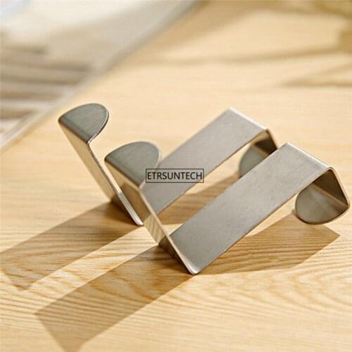 300PCS Multipurpose Stainless Steel Hooks Kitchen Cabinet Clothes Home Storage Hanger Bathroom Towel Door Hooks