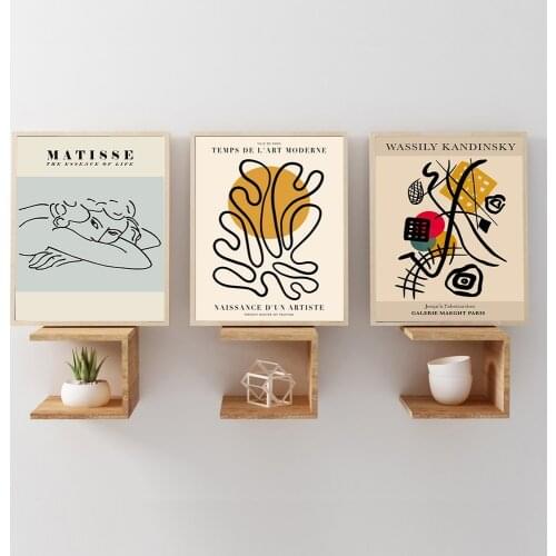 Matisse abstract line tree woman body line canvas poster Nordic decoration picture wall art print painting minimalist home decor