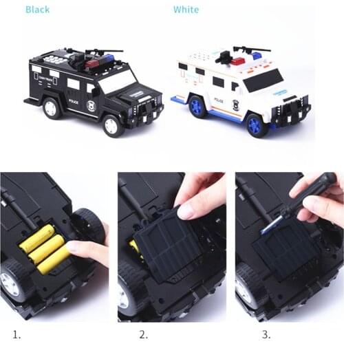 Armored Car Bank Password Piggy Bank with Music and Light Electronic Money Bank 63HE