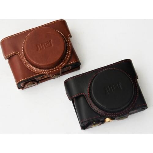 Genuine Real Leather Camera Bag case Grip strap For Sony RX100 VII VI V IV III