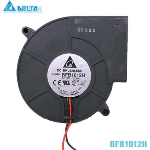 For delta BFB1012H 9CM 97*94*33 9733 12V 1.2A centrifugal fan pair of holes 100