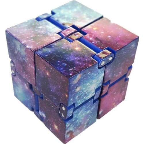 Infinite Cube Toy Fidget Kids And Adults Relieve Stress And Anxiety Cool Hand Mini Kill Time Toys Infinite Cube