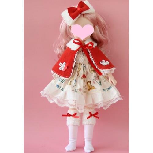 Doll Clothes 30cm 1/6 BJD Fat Body Princess High Quality Dress Fashion Casual Accessories DIY Dress Up Clothes Dolls for Girl