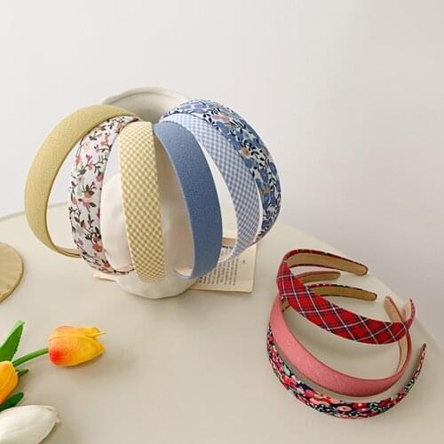 2021 3Pcs New Products Summer Cool Four-Color Hair Bands Beautiful Hair Accessories Fashionable Wide Hair Clips