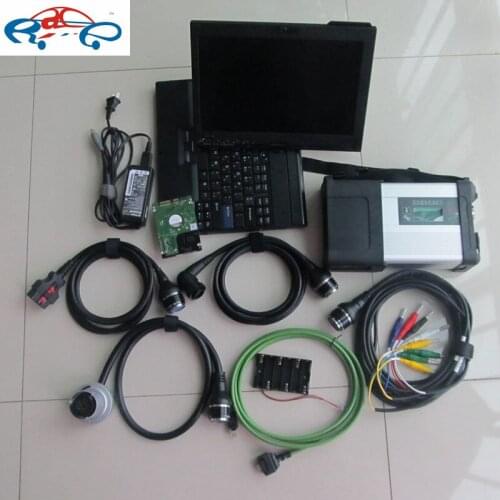 Auto Diagnosis professional tool MB Star C5 SD Compact 5+used laptop X200T tablet +new 320GB HDD newest software V12/2020