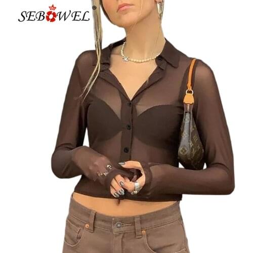 SEBOWEL Pink Blouses