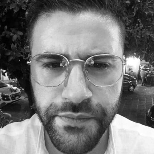 Hexagon Silver Clear Glasses Frame Men 2020 Retro Myopia Optical Fake Eye Glasses Frame Women Oculos lunette de vue homme