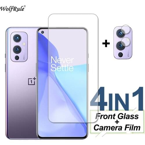 2Pcs For Oneplus 9 Glass 9R 8T Nord N10 5G N100 Screen Protector Tempered Glass HD Protective Phone Film For Oneplus 9 9R