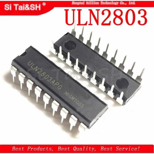 10pcs ULN2803APG ULN2803 ULN2803A ULN2803AP DIP-18 ULN2803AN Darlington Transistors new original