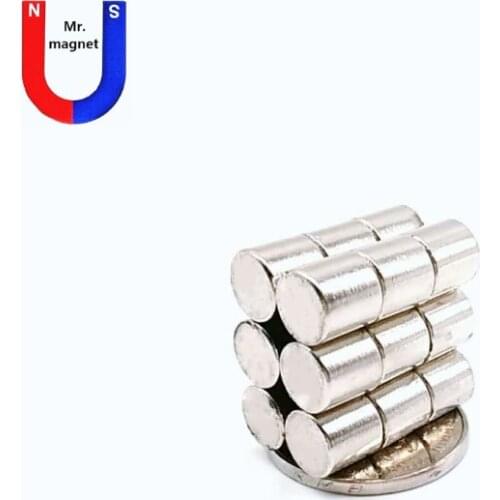 30/100/500pcs 8*8mm magnet in magnetic material 8x8 mm mini small cylinder neodymium magnets 8x8 magnet strong permanant NdFeB