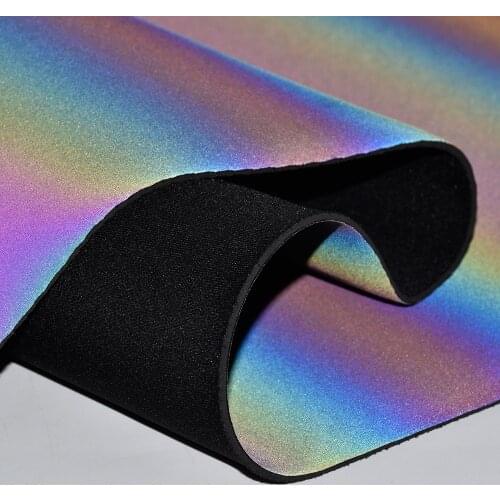Colorful Reflective SRB rubber Neoprene fabrics material