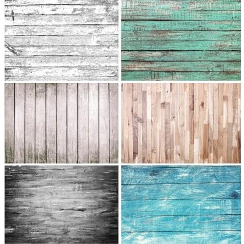 Wood Floor Wooden Board Texture Photography Backdrops Props Vintage Newborn Baby Portrait Photo Studio Background 21318WQ-11