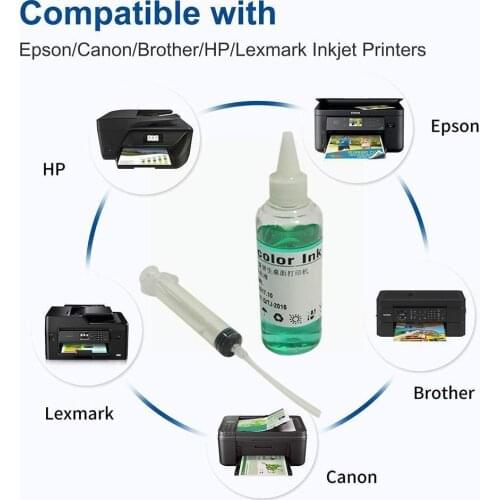 Printer head Printhead Nozzle Cleaning Protection Fluid Cleaner Washer Nozzle HP Brother For Epson printer inkjet Lex V1O8