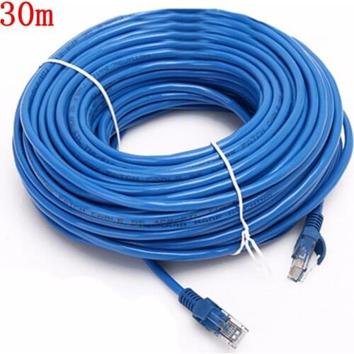 30M High Speed RJ45 CAT5 Internet Cable Ethernet Cable Lan Network Wire Internet Lead Cord Router Computer Cable High Quality
