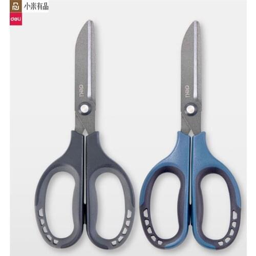 Youpin Deli Stationery scissors Curved blade for student and office Manual activity Flexible and easy to use