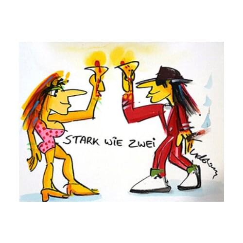 Oil Painting Reproduction on Canvas ,Museum Quality,Fast Free Shiping,handmade painting,Udo Lindenberg 10