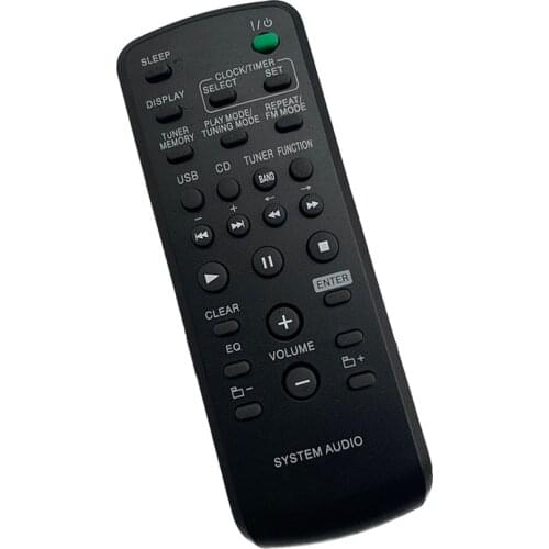New Replacement Remote Control For Sony Audio System HCD-FX205 SS-CFX200 CMT-FX200 SC-EH25 MHC-EX600