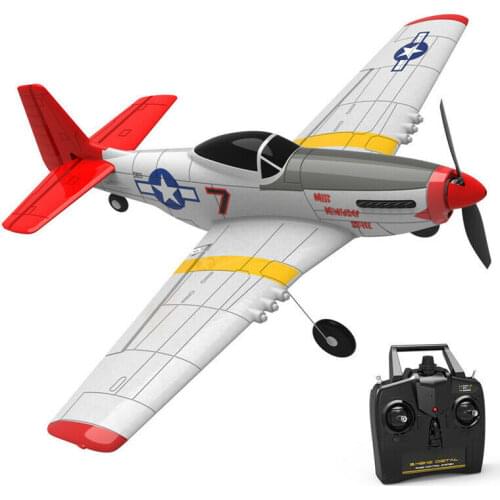 P-51D EPP Foam Aircraft 2.4G 6-Axis RC Airplane Glider 4CH 14mins Fixed Wing Skysurfer volantex rc plane RTF for Beginne