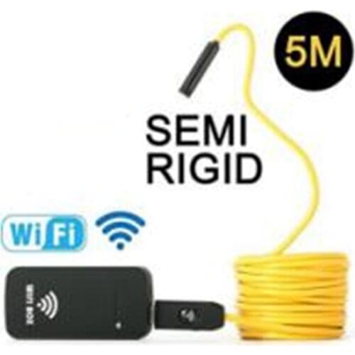 Semi-Rigid Cable 5.5MM/7MM/8MM WIFI Endoscope Camera 5m