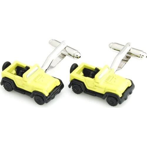 YH-1950 Novelty Vivid 3D Roadster,Racing Car Cufflinks - Factory Direct Wholesale