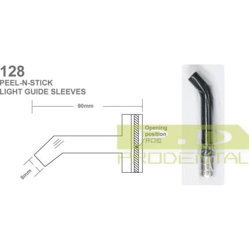 200pcs Dental Curing Light Guide Sleeves Disposable Plastic Cover