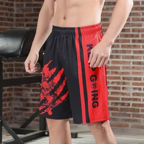 2021 3D Print Workout Shorts Loose Sport Shorts Men Cool Summer Basketball Short Pants Hot Sale Sweatpants No Belt GYM Shorts
