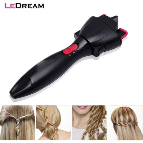 High Quality Automatic Knitted Device Hair Braider Styling Tools DIY Electric Two Strands Twist Braid Maker Hair Braider Machine