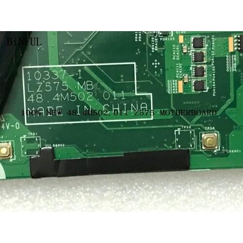BiNFUL 100% NEW MAIN BOARD 10337-1 LZ575 48.4M502.011 FOR LENOVO Z575 MOTHERBOARD
