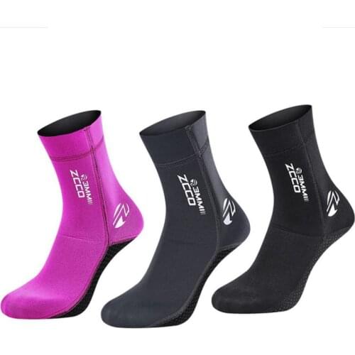 3mm Diving Socks Boots Water Shoes Men Woman Non-slip Beach Boots Wetsuit Shoes Snorkeling Diving Surfing Boots