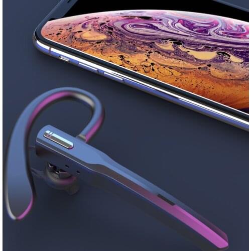 M8 Long Standby Wireless Bluetooth Headset with Mic Handsfree Wireless Earphone Intelligence Noise Reduction Headphones Ear Hook