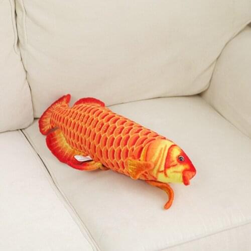 Lovely plush simulation fish toy cute red Fish doll gift about 65cm 2747