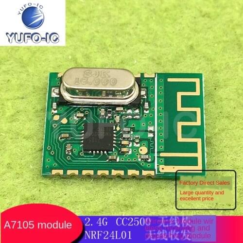Free Ship 1PCS A7105 Module Class CC2500/ NRF24L01 Wireless Transceiver Module 2.4G