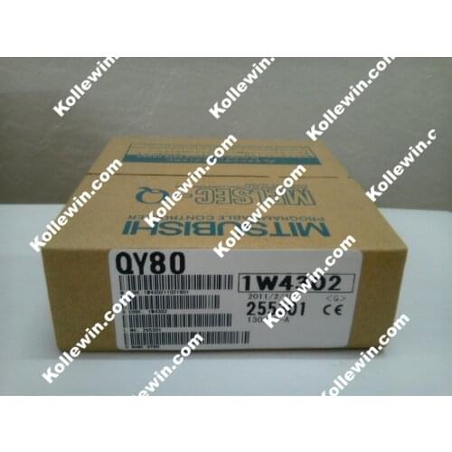 1pc QY80 PLC Module NEW, MELSEC QY80 OUTPUT MODULE16 POINTSOURCE TR. OUT Free Shipping