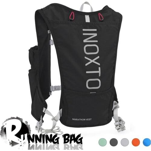 New Running Nylon 5L Backpack Men Women Hiking Climbing Camping Cycling Bag Vest Marathon Hydration Outdoor Sports Water Bag