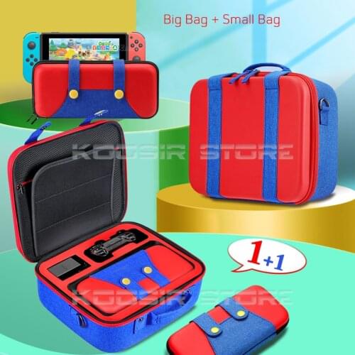 Colorful EVA Storage Case for Nintendo Switch Mario Boss Theme Bag Nintend Nintendoswitch Accessories Carrying Portable Pouch