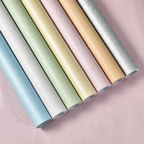 Environmental protection wall self-adhesive sticker wallpaper bedroom cozy silk stickers living room TV background decorative