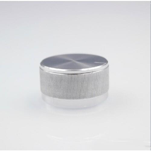 1PCS Solid aluminum knob tube amplifiers CD volume potentiometer knob cap 30x16mm matte spot