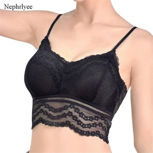 2021 New Women Lace Bras Top Comfortable Bralette Solid Beauty Back Underwear Sexy Female Add pad Wireless Bra Lingerie CA278
