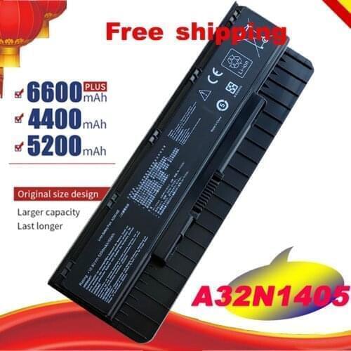 A32N1405 laptop battery For Asus G551 G551J G551JK G551JM G771 G771J G771JK N551J N551JW G58JM N551 N551Z N551ZU Free shipping