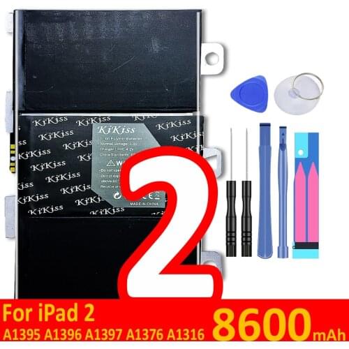 Tablet Battery For iPad 2 3 4 mini 5 6 Air 1 2 Air1 Air2 ipad2 ipad3 ipad 4 ipad6 iPad5 A1474 A1484 A1475 Replacement Batteries