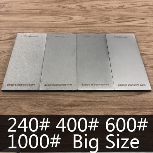 Diamond Sharpening Stone 6pcs and Pcs Light Weight Diamond Big Size Grinder Grindstone Fine Grinding Whetstone Knife Sharpener