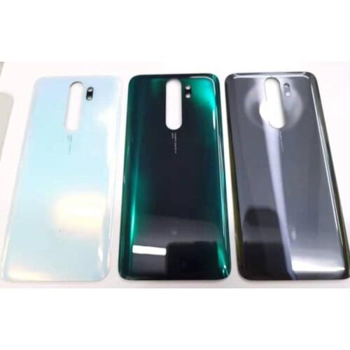 10PS New copy Back Housing For Xiaomi Redmi Note 8 Pro Back Cover Battery Case with logo Replacement For redmi Note 8 pro