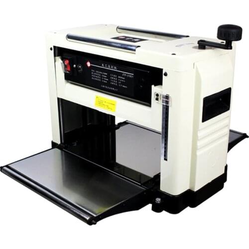 New Electric Planer Small Home Carpenter Multifunction Lightweight Automatic Feeding Thicknessing Machine Single Planer Planer