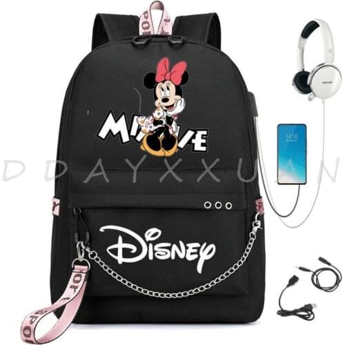 Cute Disney School Bags For Girls Women Backpack School Bags Printing Backpack Schoolbag Women Travel Bag Rucksacks Mochila