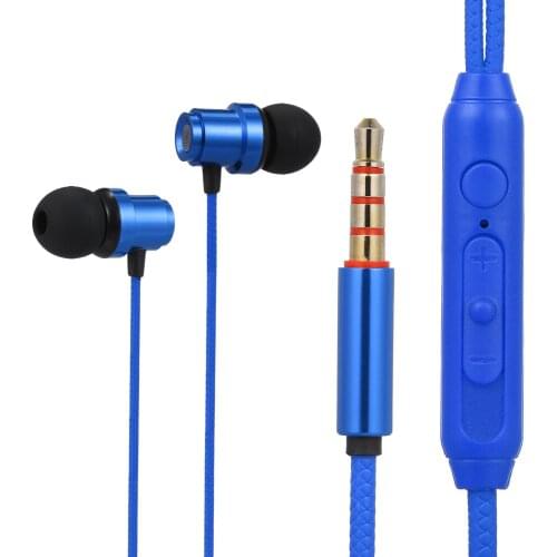 High Quality Hifi Earbuds Bass In-ear Headphones 3.5mm Interface Wired Headset for Smart Phones Tablets Computers Mp3/4 Player