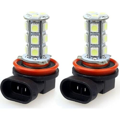 Factory Direct Sale Automobile Led Fog Lamp 5050 18smd Led Front Fog Lamp Anti Fog Lamp Lamp H1 H3 H4 H7 9005 9006 H11 Led